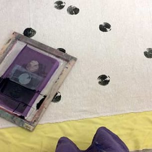 serigraphie-artisanale-au-cadre plat-en-bois