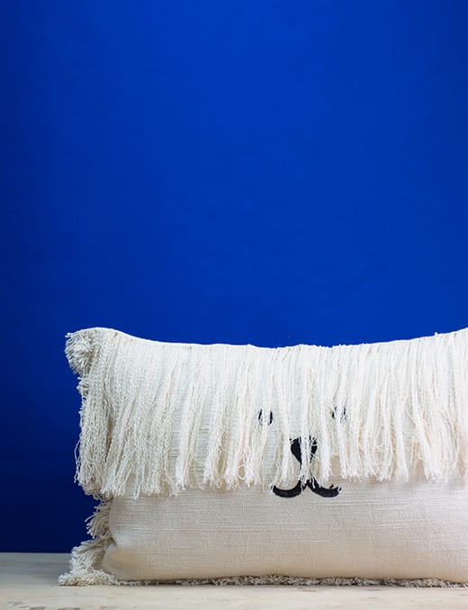 Coussin chien écoresponsable